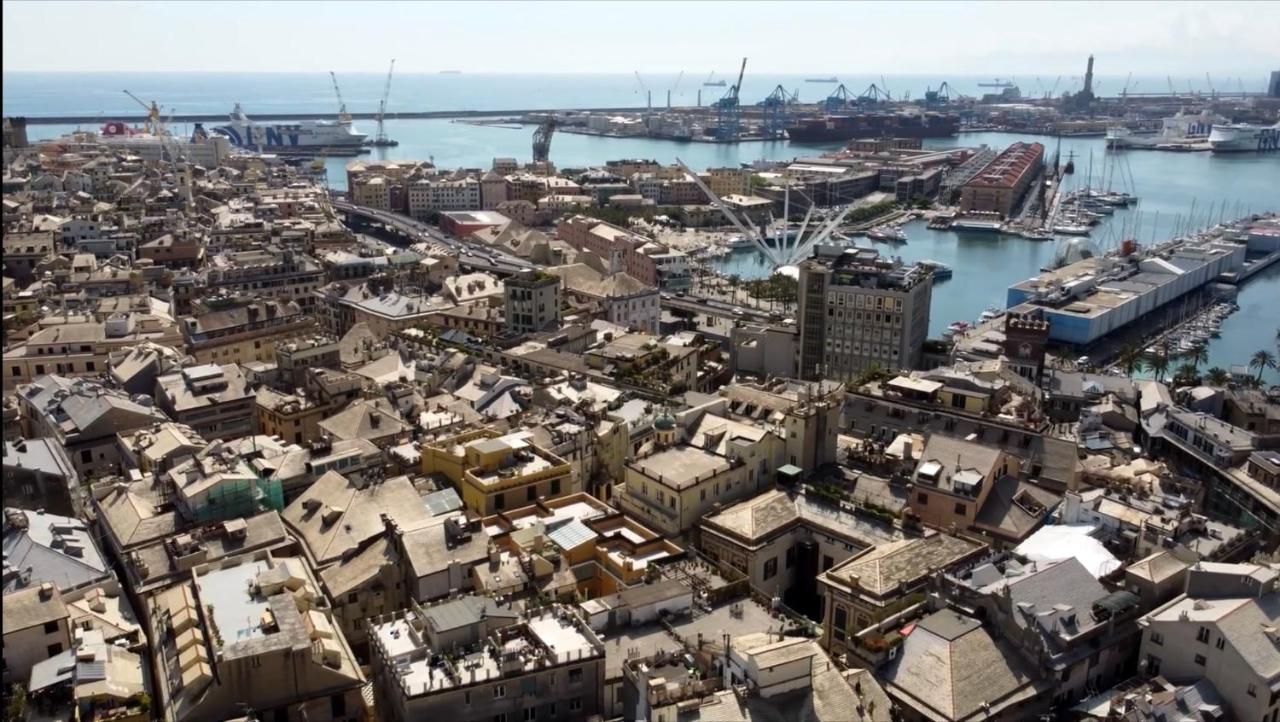 Rolli De Mar - Il Tuo Appartamento Rolli Nel Cuore Di Genova, Acquario E Porto Antico Exteriör bild