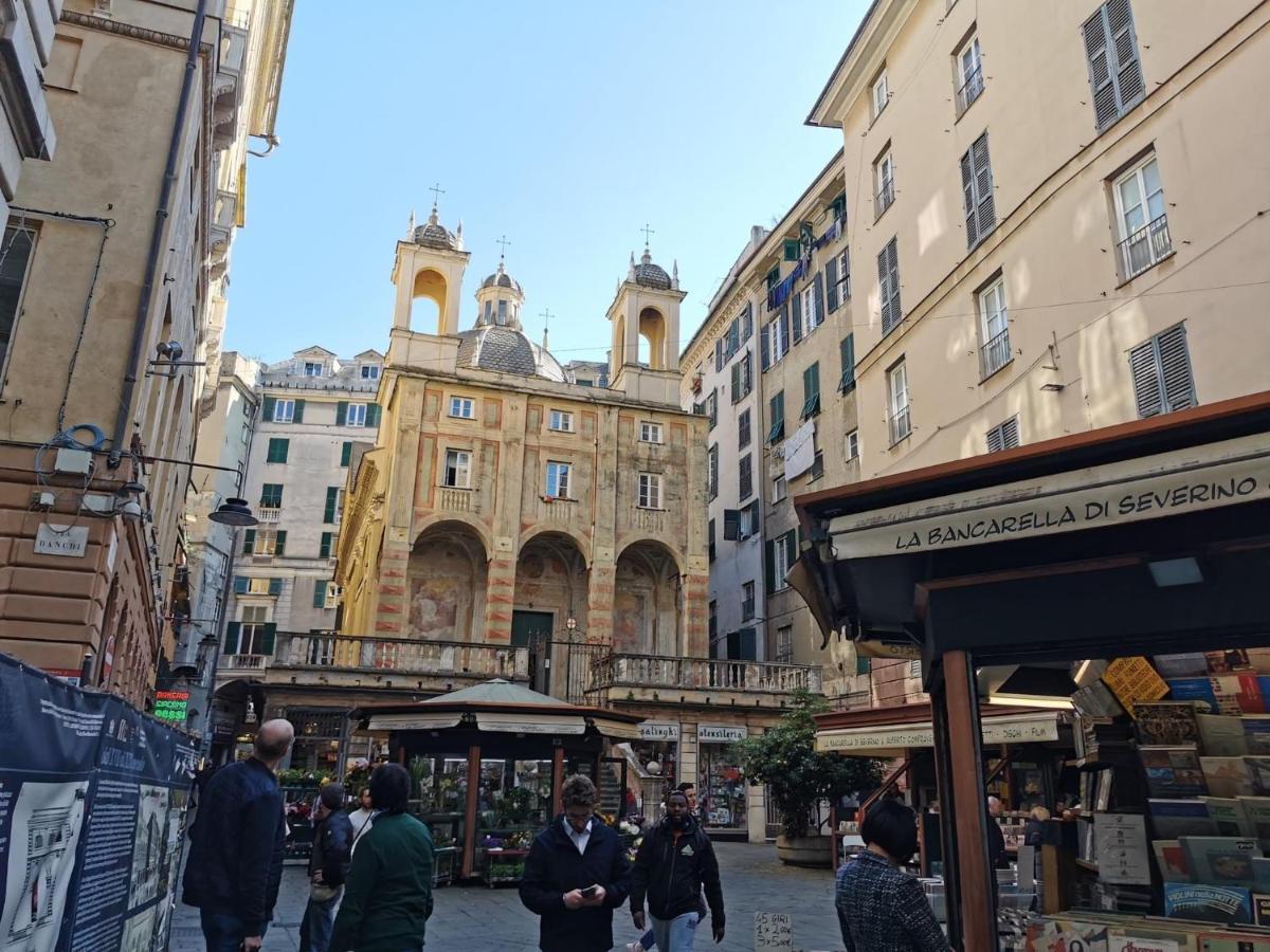 Rolli De Mar - Il Tuo Appartamento Rolli Nel Cuore Di Genova, Acquario E Porto Antico Exteriör bild